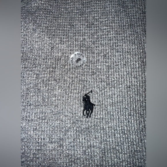 Polo Ralph Lauren Gray Longsleeve Shirt Mens 3X Big - Picture 3 of 5